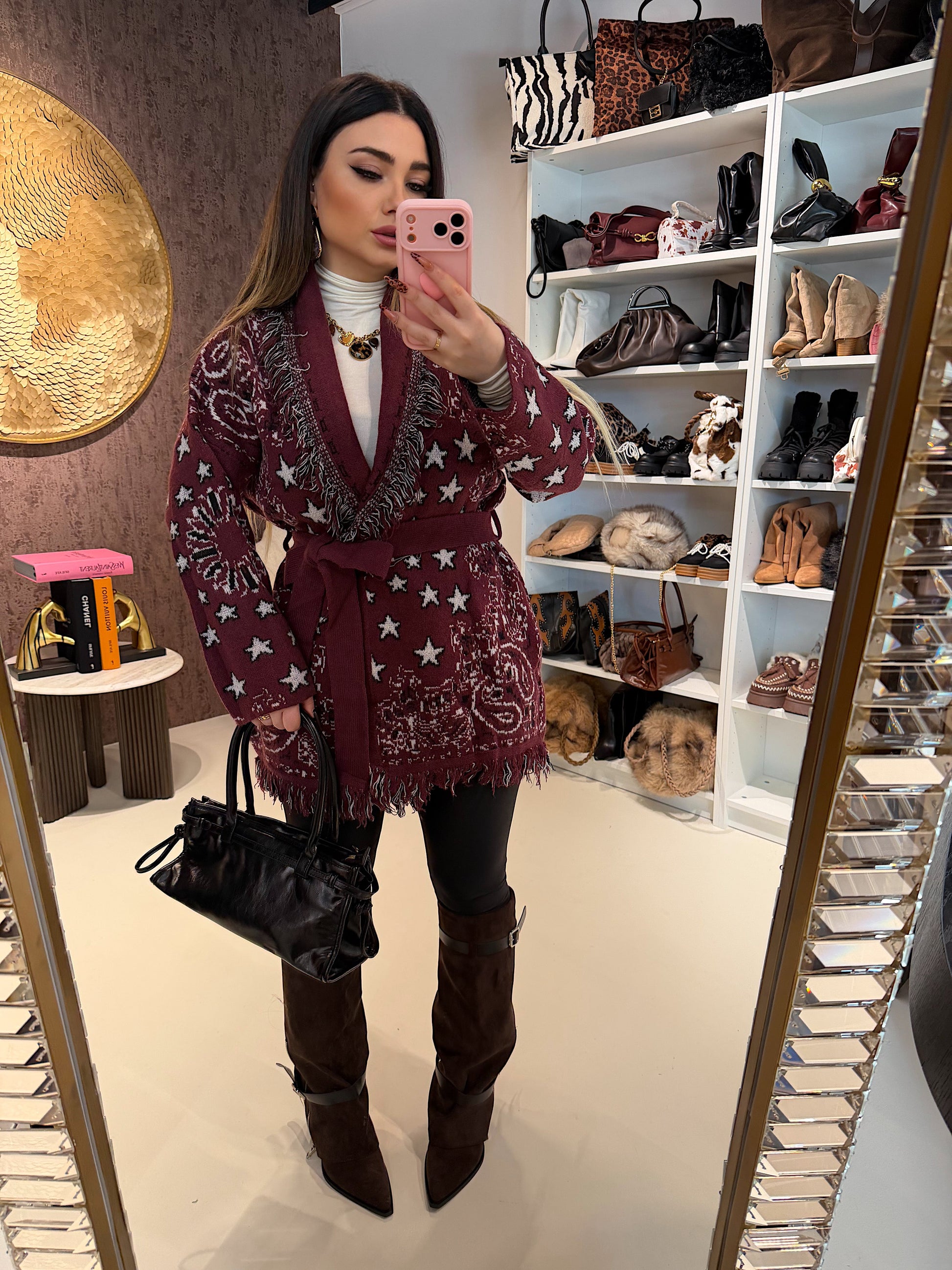 Cardigan Aspen Stars