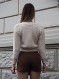 Cardigan morbidissimo beige