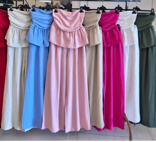 Completo top e pantalone