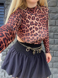 Body animalier con V