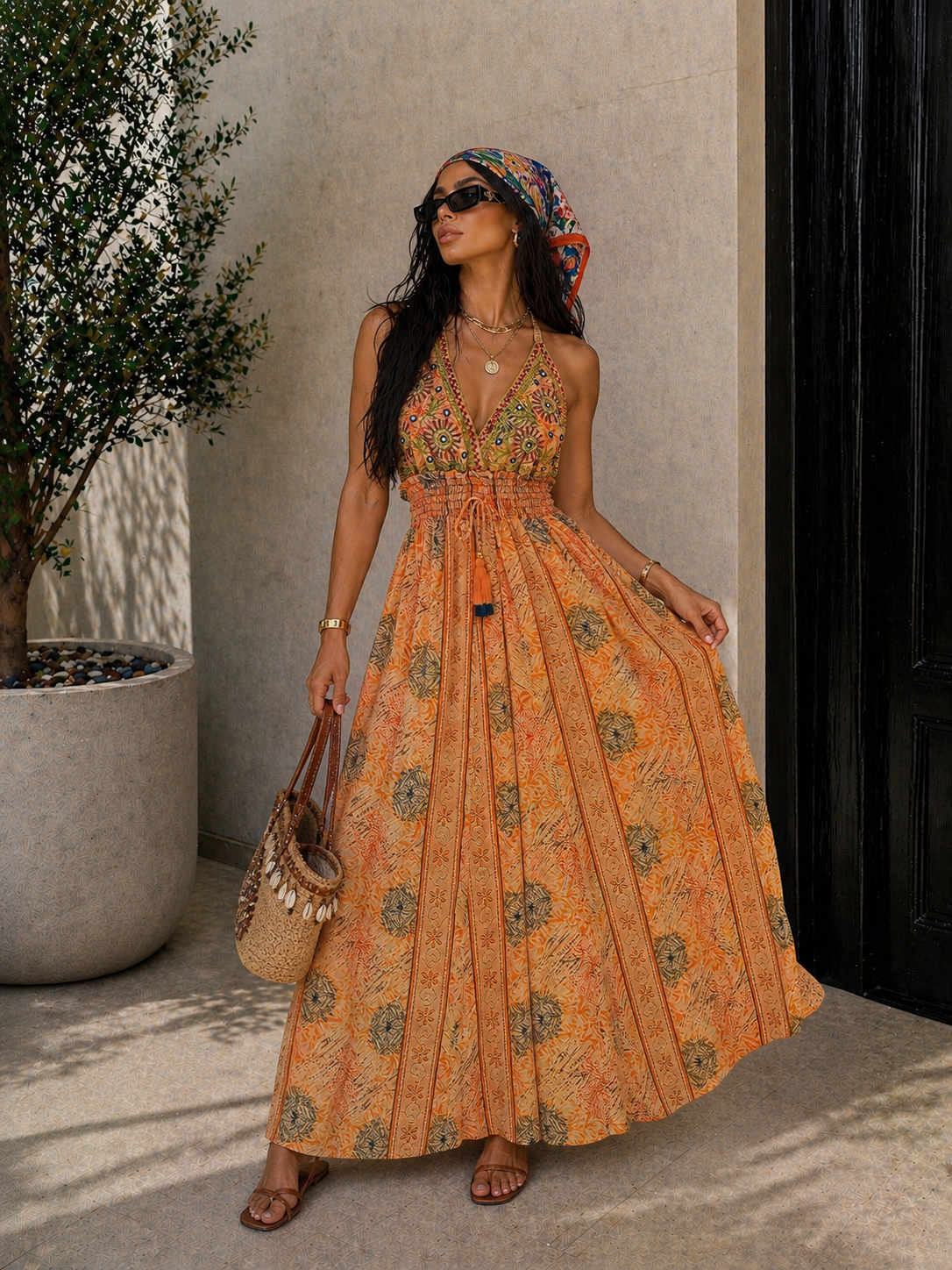 Abito Indian Lungo Summer