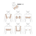 Reggiseno invisibile adesivo