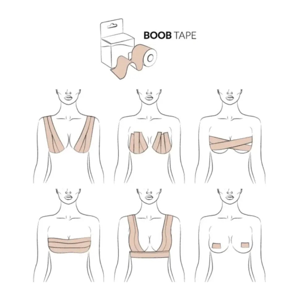 Reggiseno invisibile adesivo