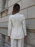 Completo giacca e pantalone burro