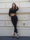 Blusa in velo con top