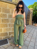 Completo top e pantalone