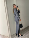 Tailleur grigio
