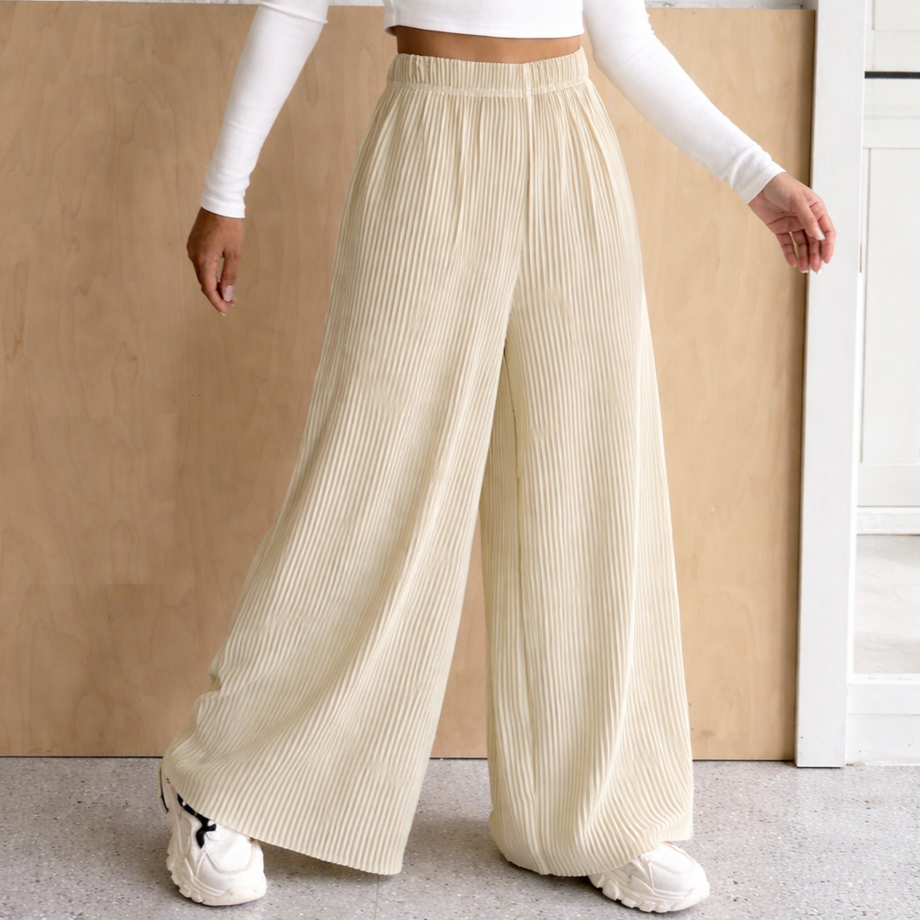 Pantalone Plissé Elegance