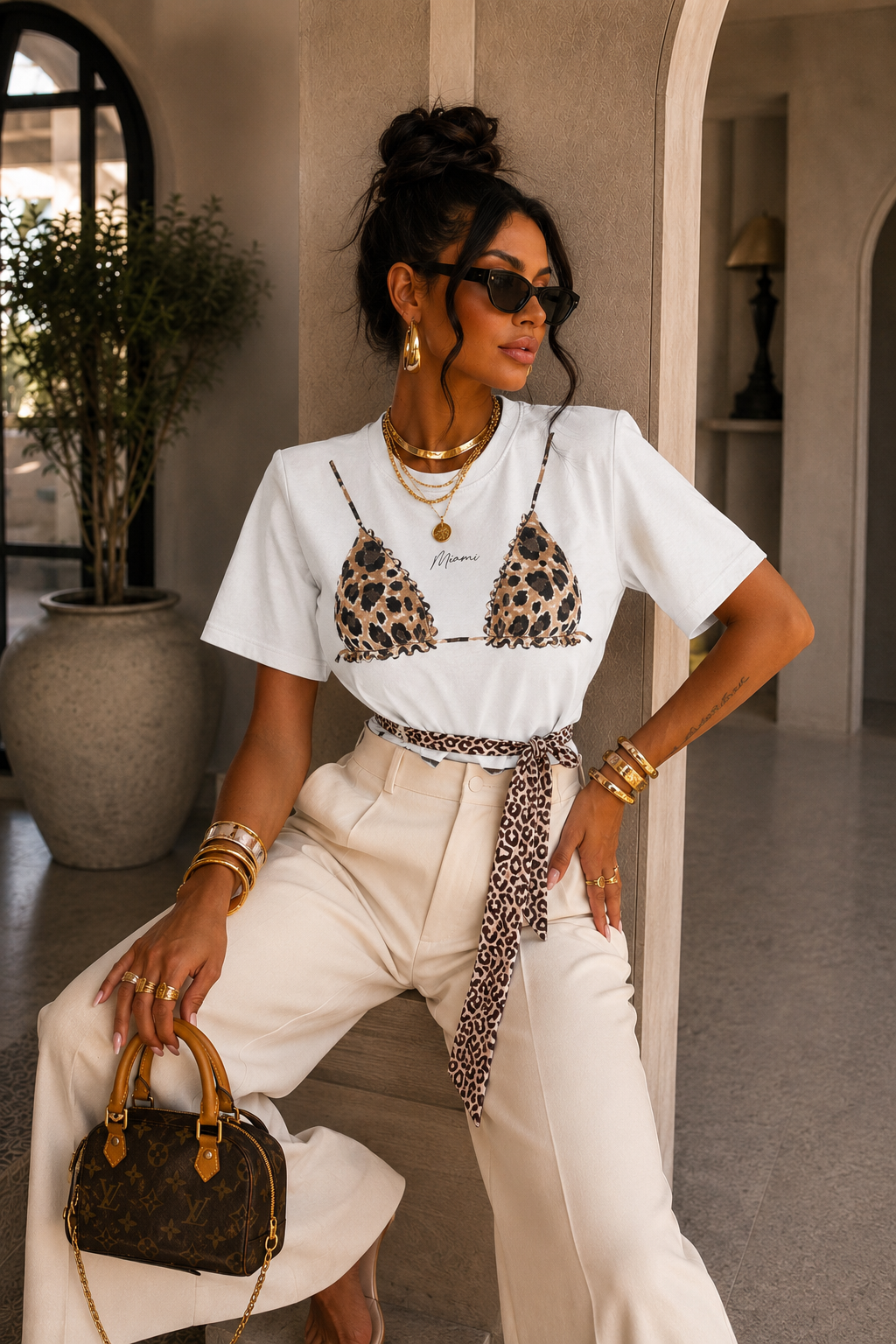 T-Shirt Wild Chic