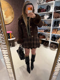 Giacca Denim Luxury Fur