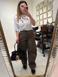 T-shirt con foulard