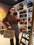Maglione Diamond Brown