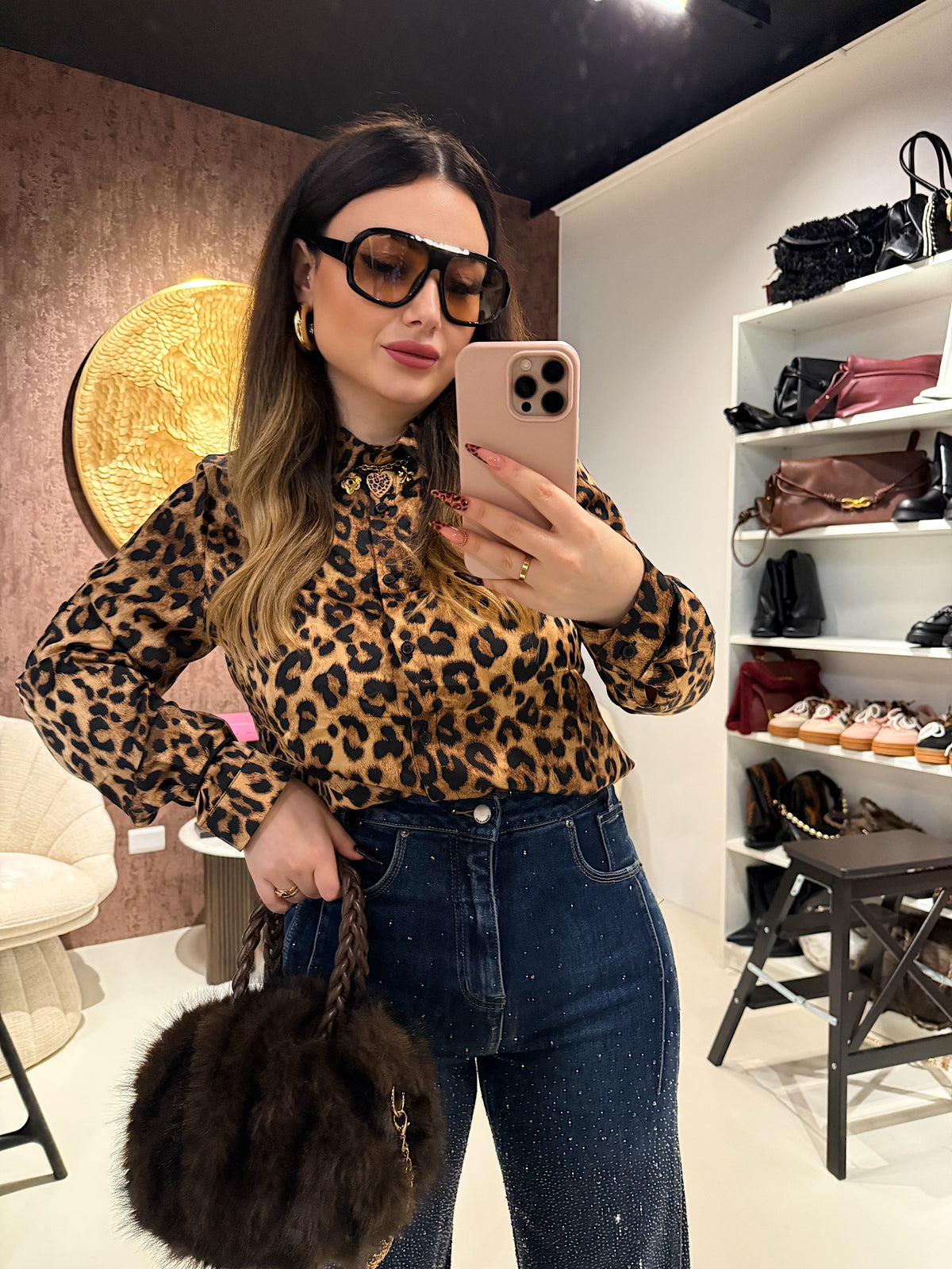 Camicia animalier