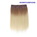 extension clip liscia champagne platino