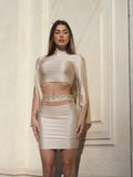 Set top e gonna beige