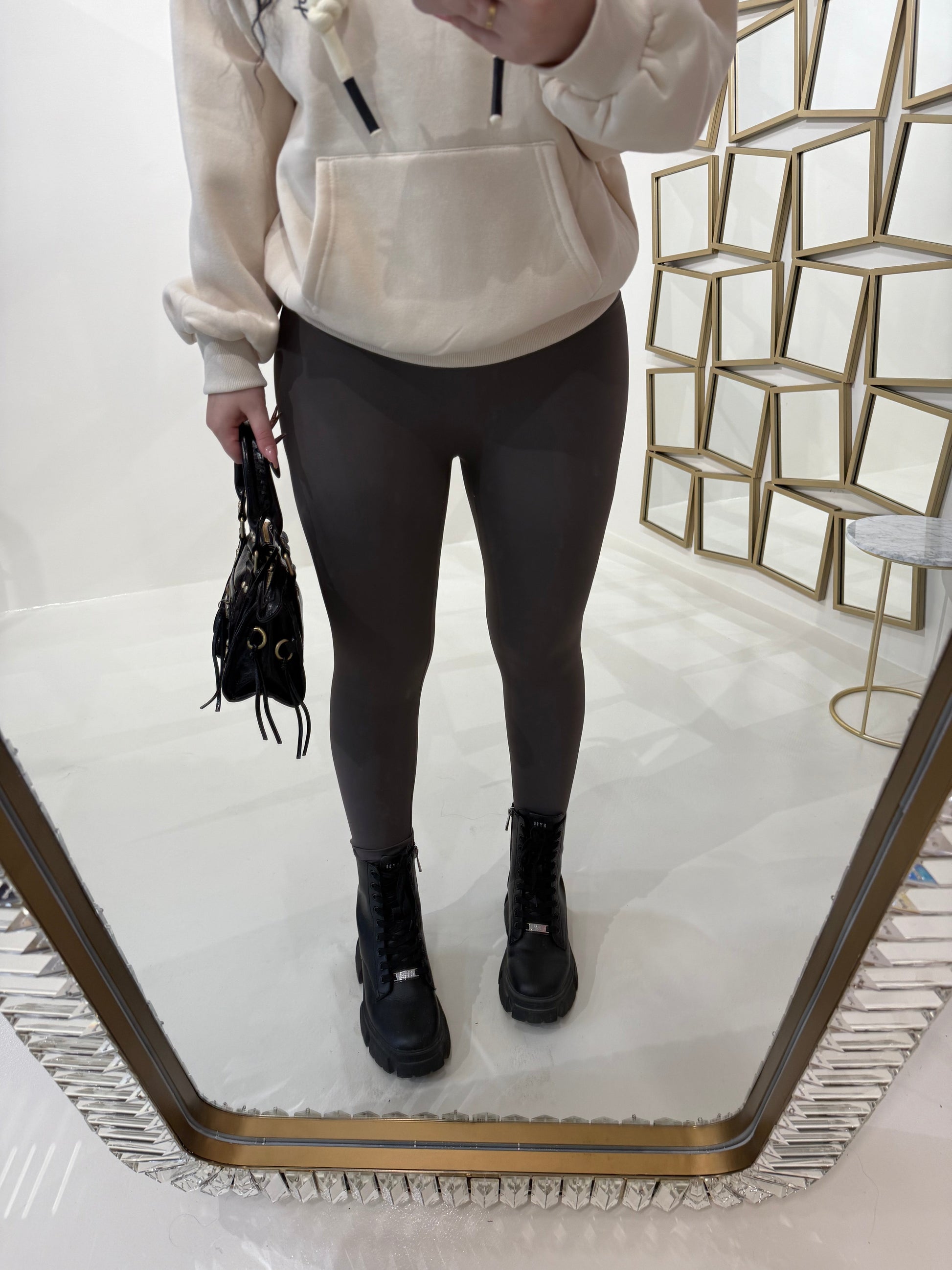 Leggings con fascia aderente