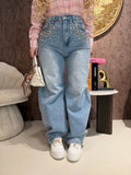 Jeans Crystal Glow Wide Leg