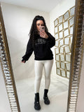 Leggings con fascia aderente