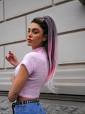 Maglia morbidissima rosa pastello