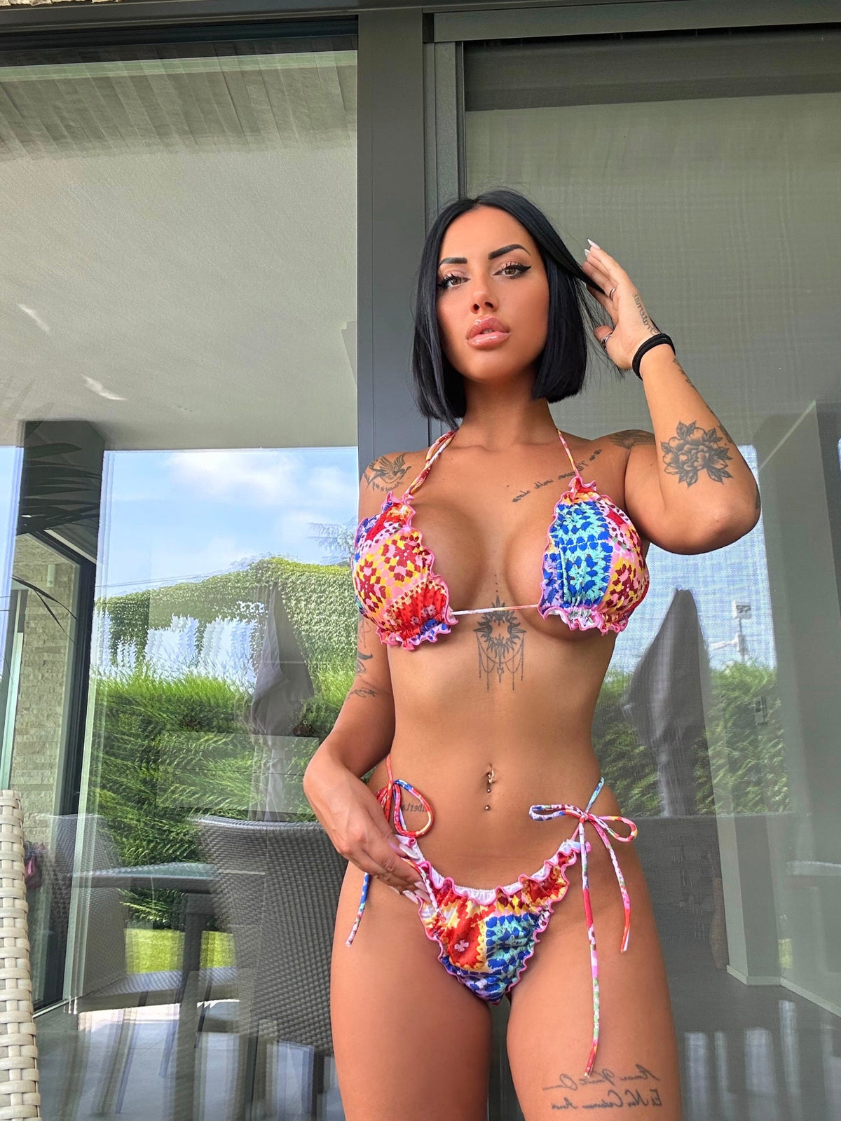 Bikini multicolor Positano