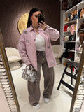 Camicia Denim Rose Hearts
