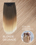 Extension 150gr 7 clip biondo Degradè liscio 60cm