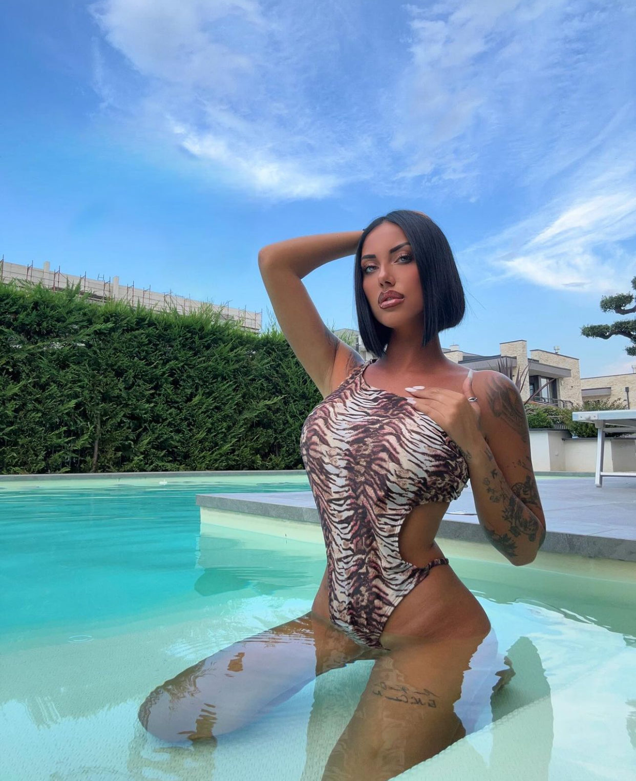 Body con spallina Safari