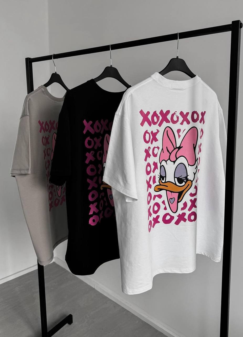 Set T-shirt xo xo nera e short