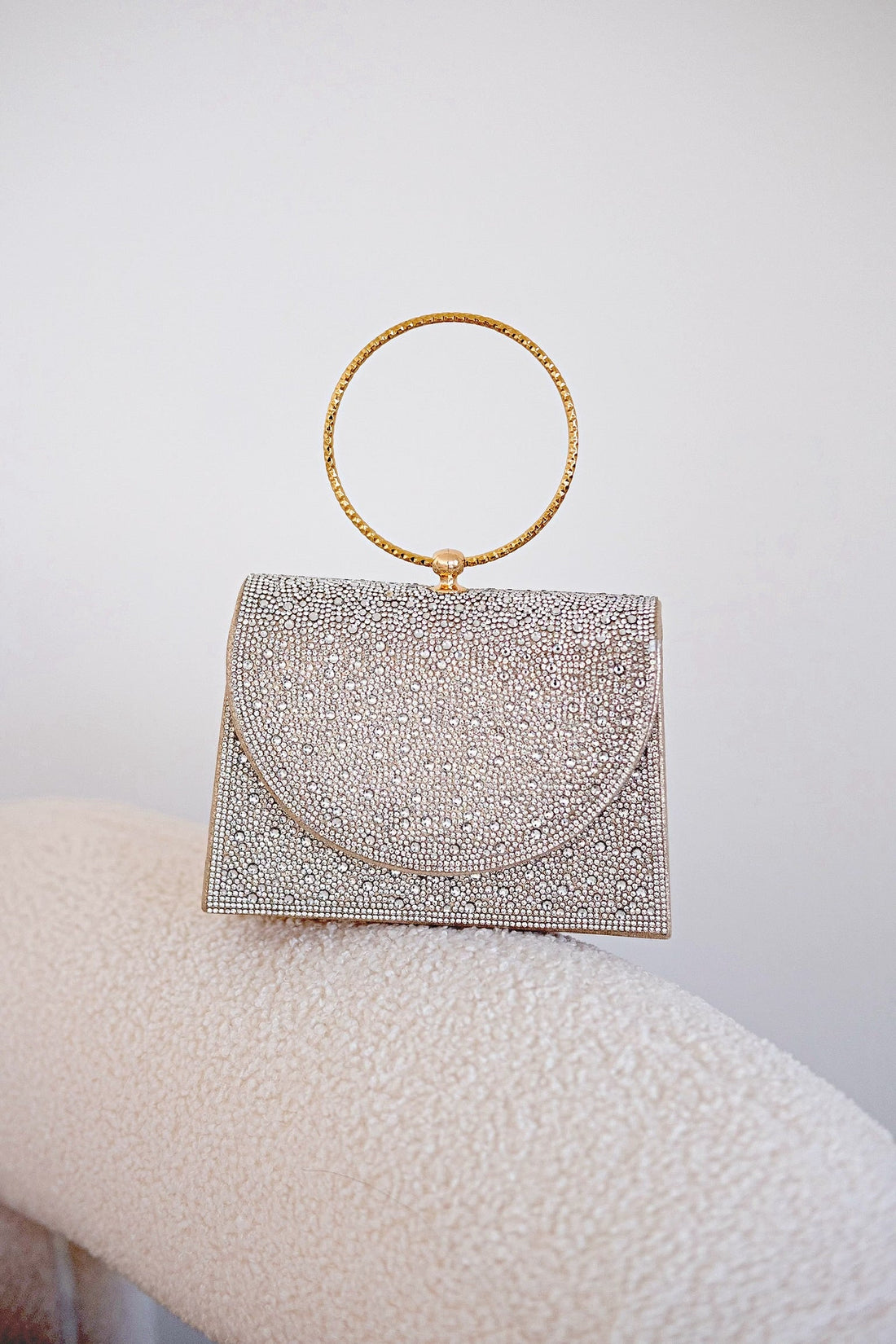 Borsa gioiello con strass