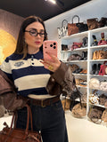 Maglione Manhattan a righe