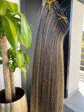 Extension 228gr 7 clip biondo Degradè liscio 60cm