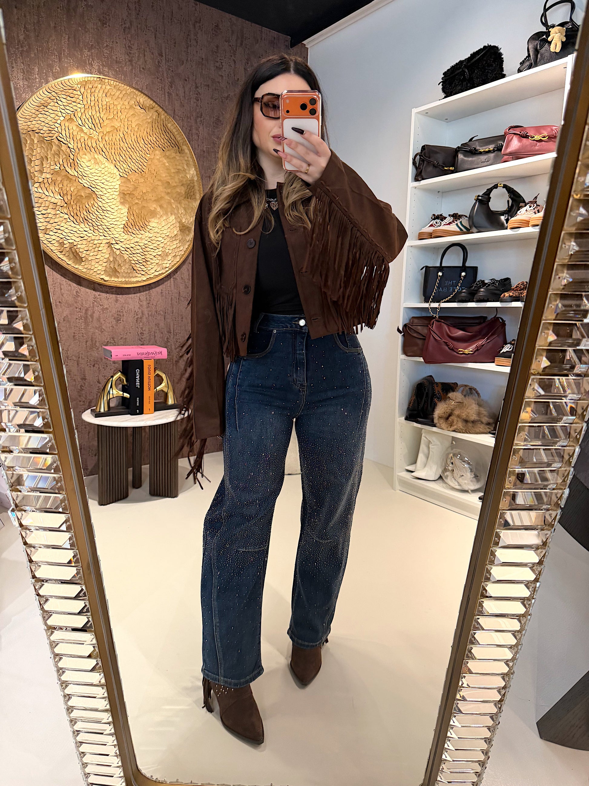 Trench corto donna con cintura
