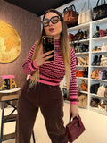 Maglione Zig Zag Pink