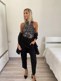 Completo giacca e pantalone nero