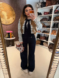 Jeans a Vita Asimmetrica Twist Up