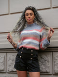 Maglione a righe