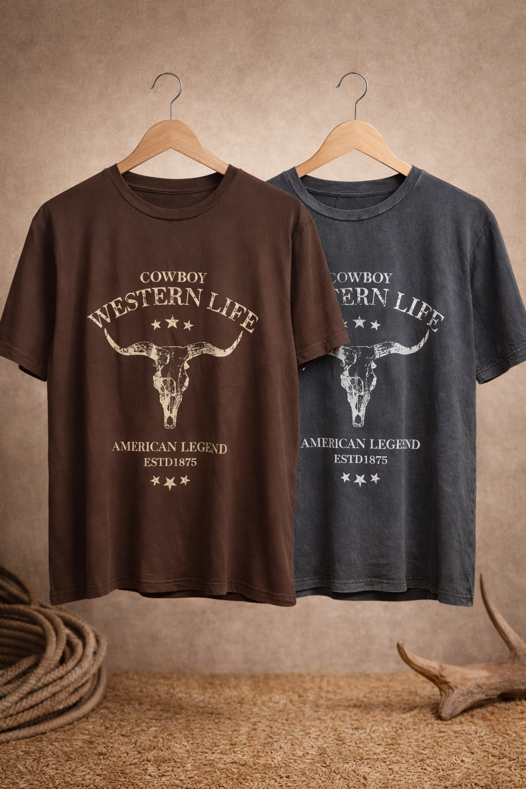 T-shirt Western Life Vintage