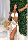 Bikini tre pezzi bianco
