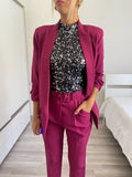 Completo giacca e pantalone Peonia