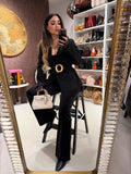 Giacca glitter elegant lace