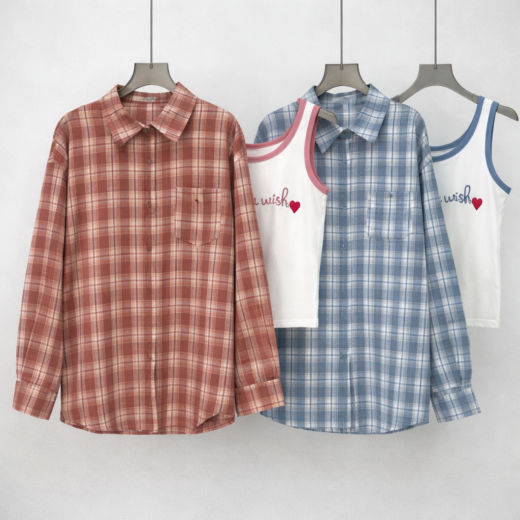 Set camicia più top As You Wish