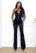 Tuta lace obsession nera
