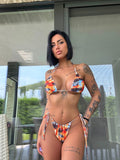 Bikini arancione sfumato