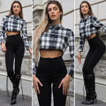 Pantalone vita alta nero
