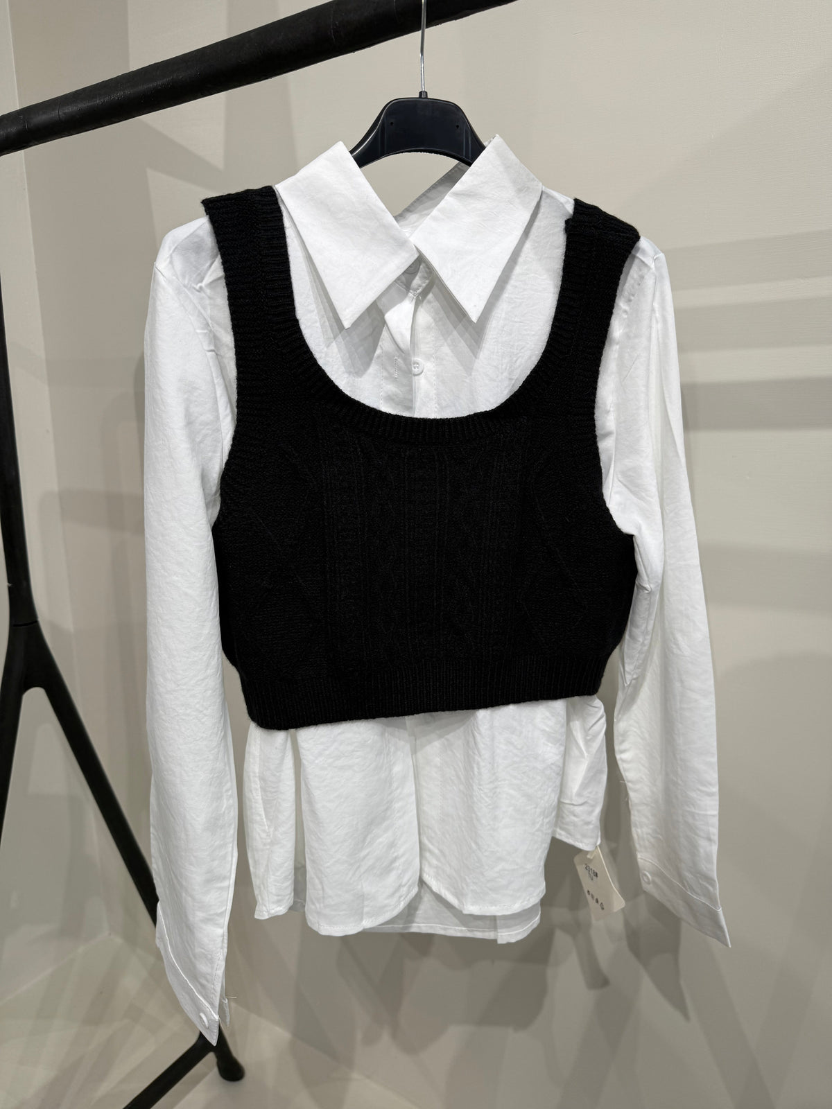 Camicetta con gilet