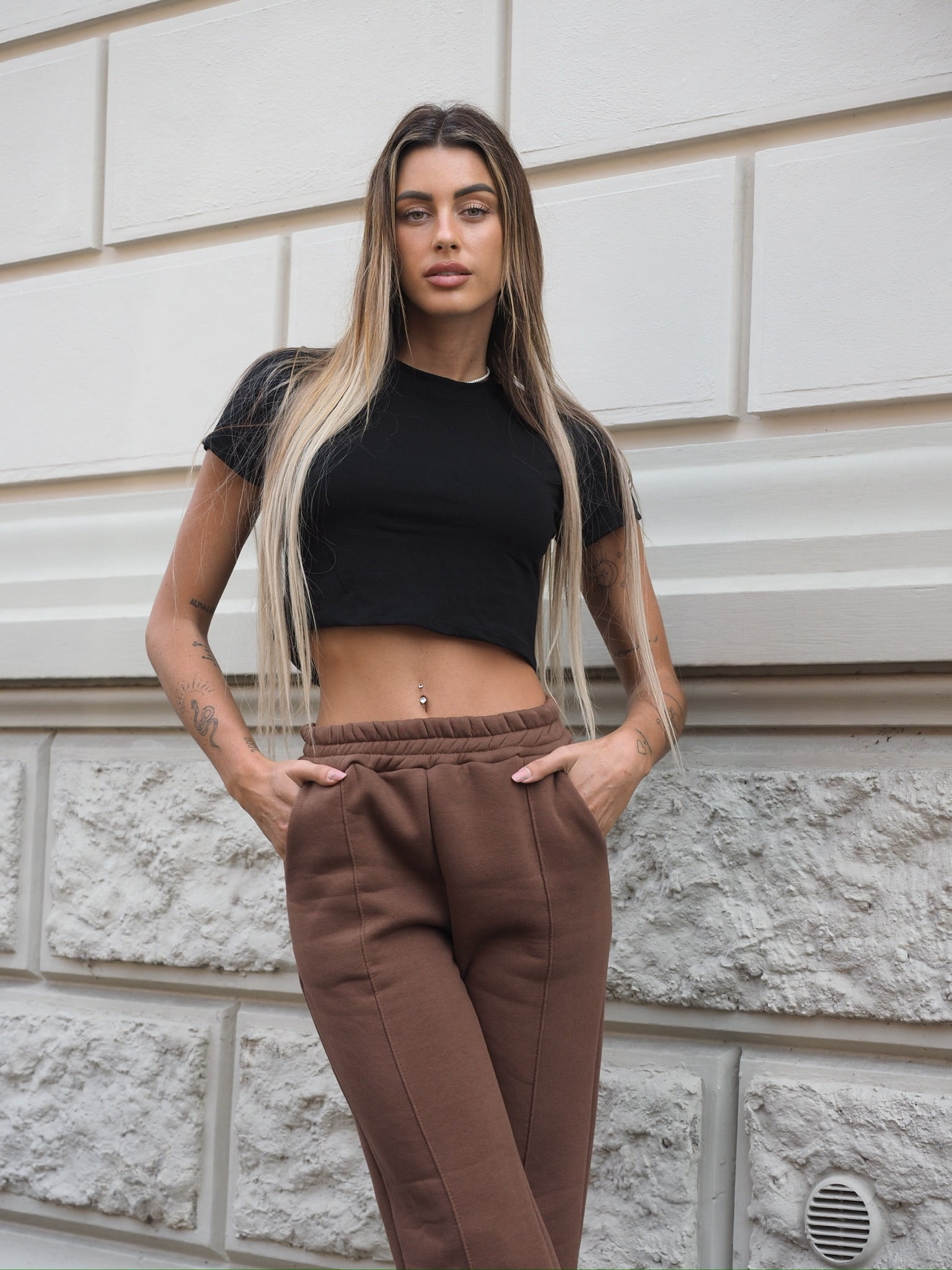 Maglia basic nera