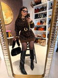 Maxi Maglione Wild Chic