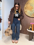 Jeans Balloon con brillantini