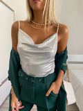 Top con scollo ghiaccio