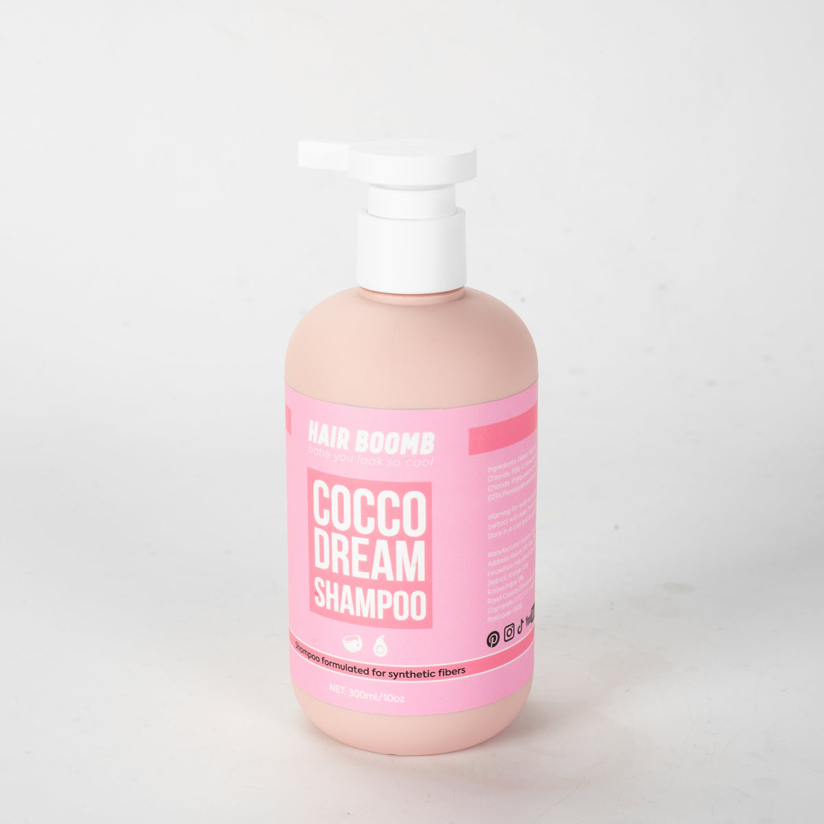 Shampoo per capelli in termofibra
